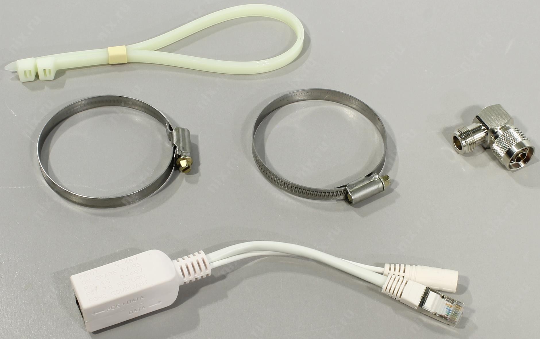 Mounting accessories, 90degree adapter for antenna, Power Injector